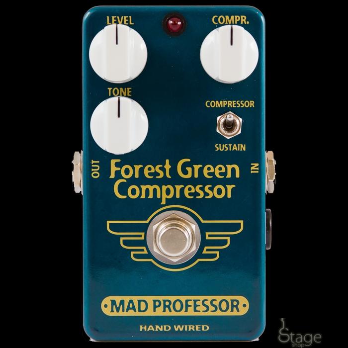 Mad Professor Forest Green Compressor pedal Handwired | Stageshop