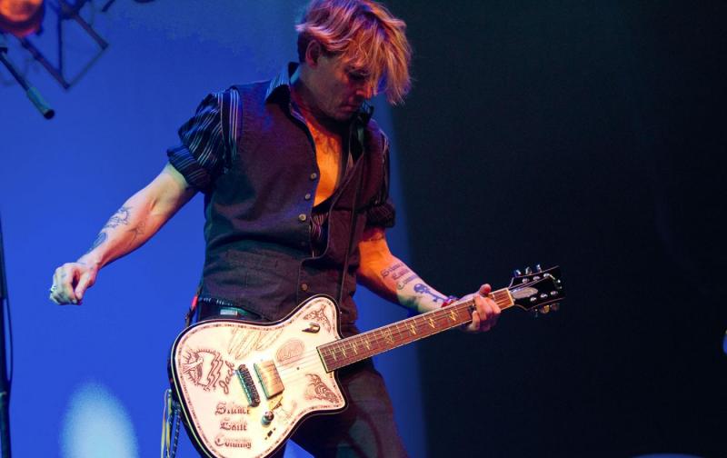 Johnny Depp and his Duesenberg Alliance Guitar | Stageshop