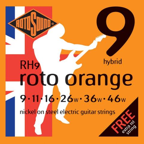 Rotosound Roto Nickel Wound elektromos gitár húrkészlet 9-46 RH9